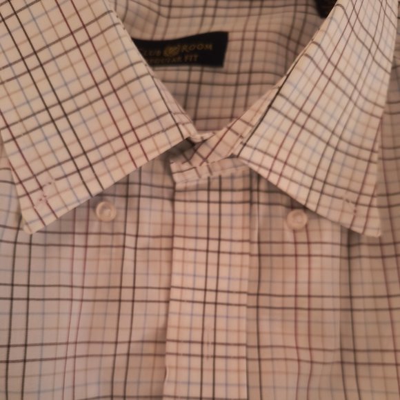 Dockers/Club Room Men's Shirts - Checked - (2-shirts) - Picture 5 of 9